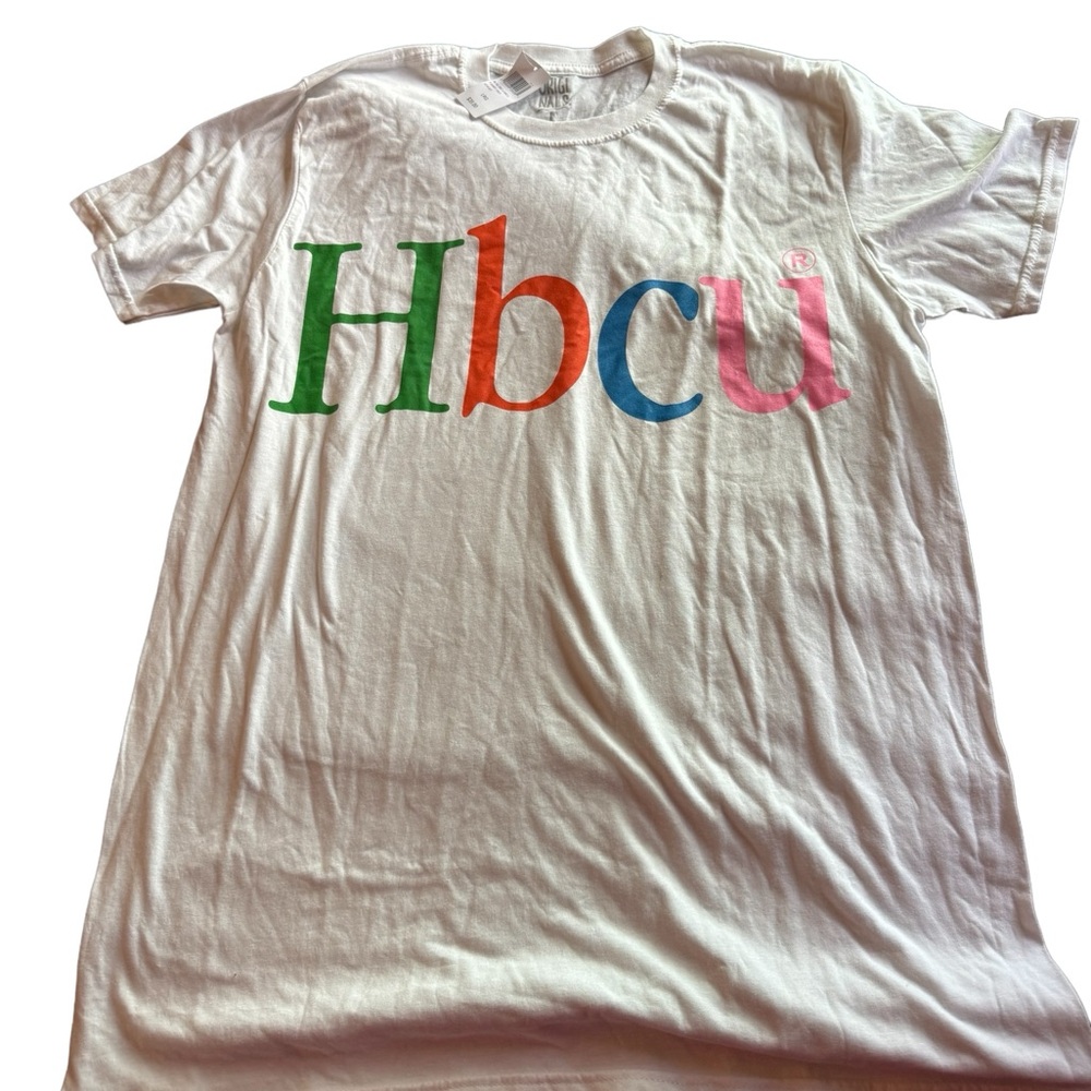 “HBCU” White t-shirt